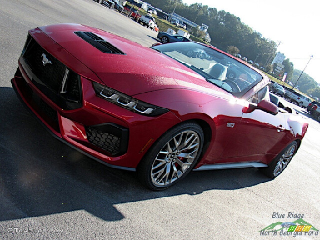 2024 Mustang GT Premium Convertible - Rapid Red Metallic / Black Onyx photo #29