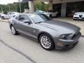 2013 Sterling Gray Metallic Ford Mustang V6 Premium Coupe  photo #2