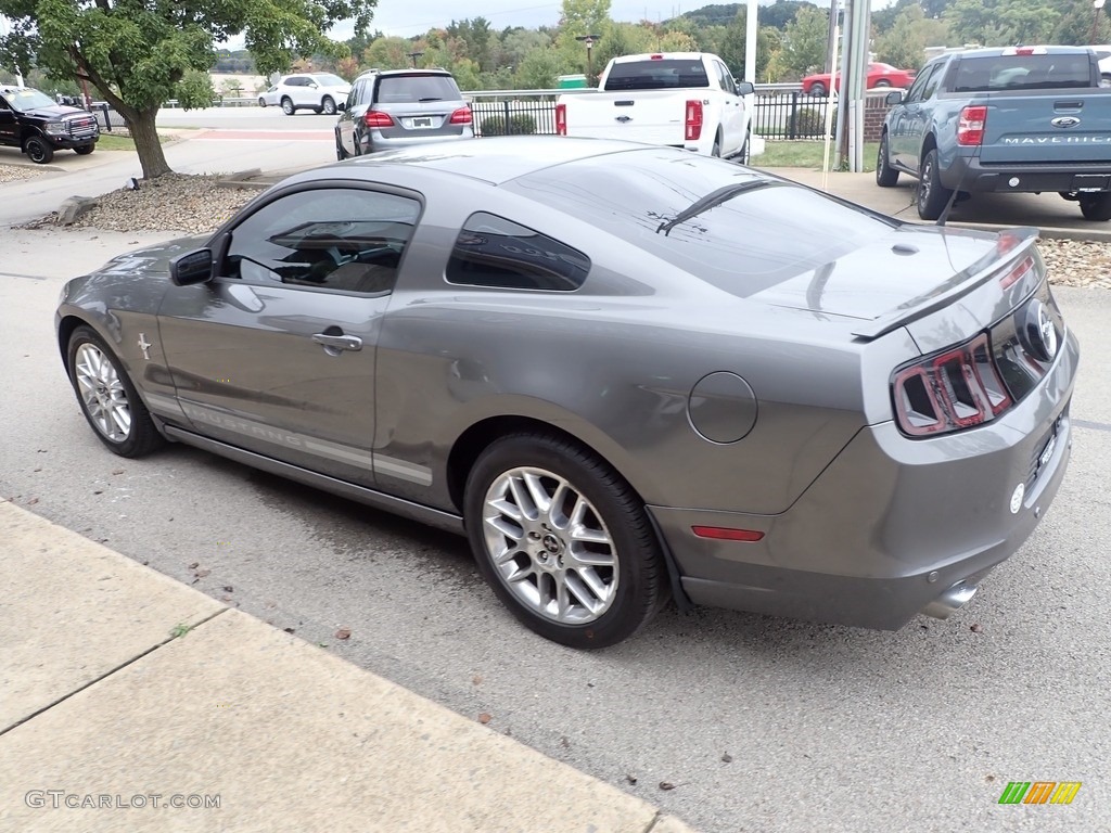 2013 Mustang V6 Premium Coupe - Sterling Gray Metallic / Charcoal Black photo #6