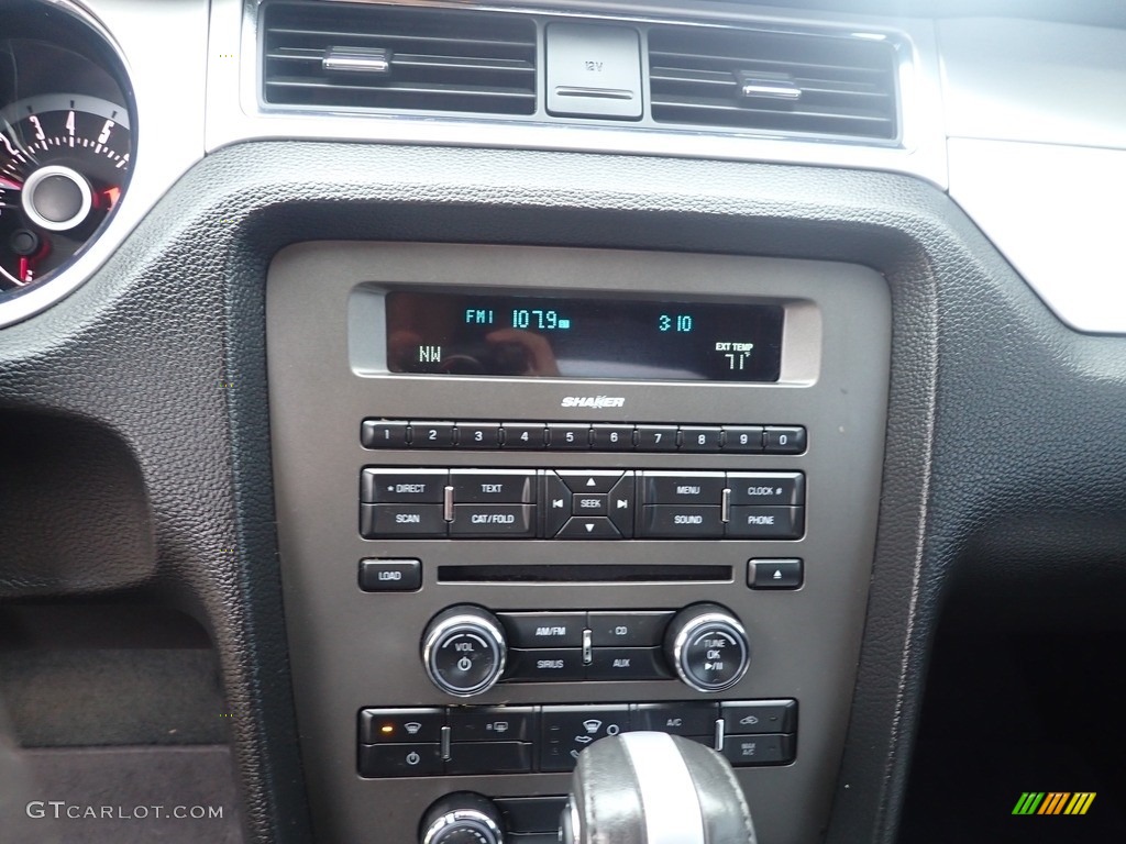 2013 Mustang V6 Premium Coupe - Sterling Gray Metallic / Charcoal Black photo #16