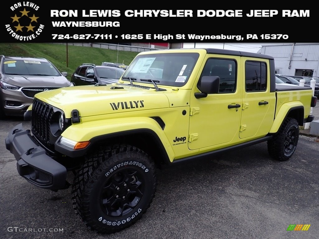 2023 Gladiator Willys 4x4 - High Velocity / Black photo #1