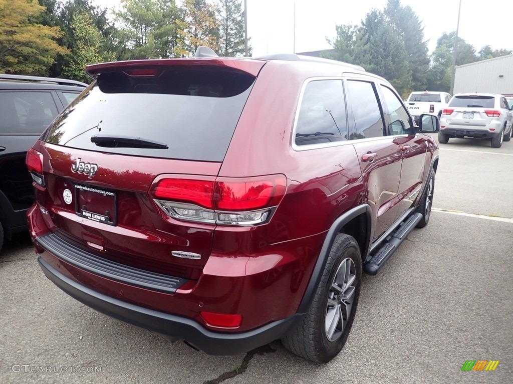 2020 Grand Cherokee Laredo 4x4 - Velvet Red Pearl / Black photo #4