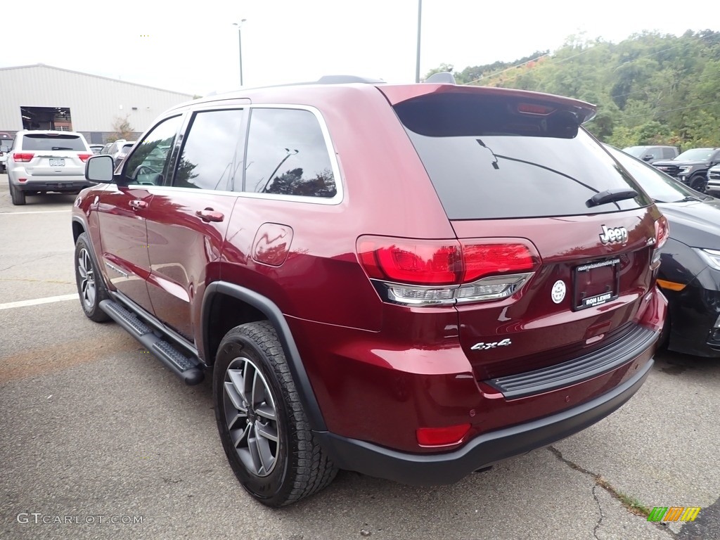 2020 Grand Cherokee Laredo 4x4 - Velvet Red Pearl / Black photo #5