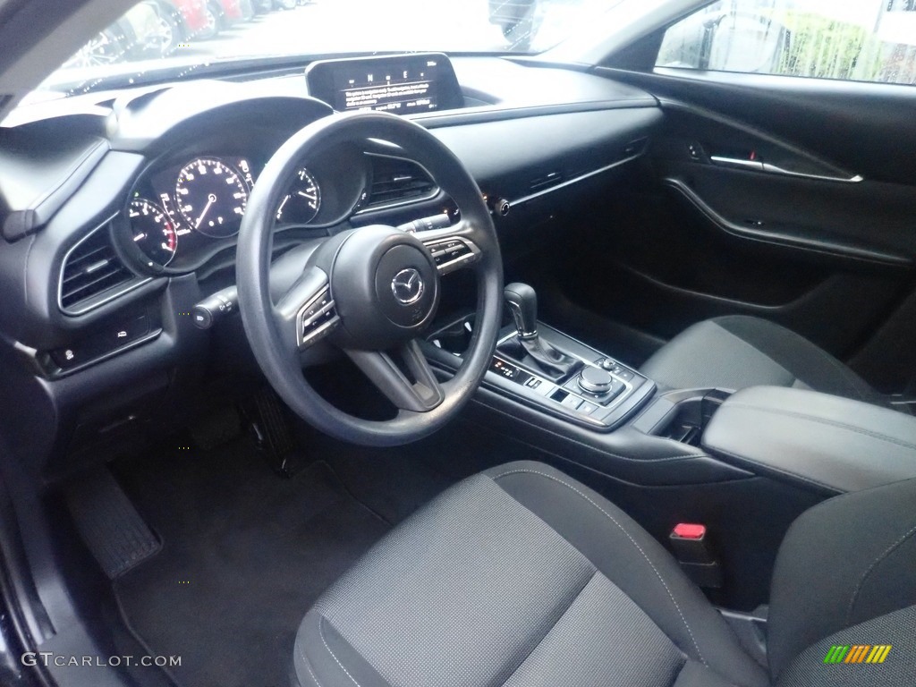 Black Interior 2021 Mazda CX-30 AWD Photo #146594128