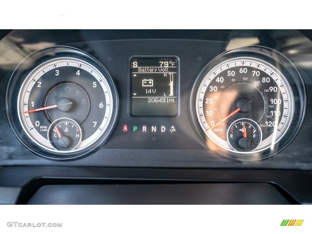2015 Ram 2500 Tradesman Regular Cab 4x4 Gauges Photo #146594177