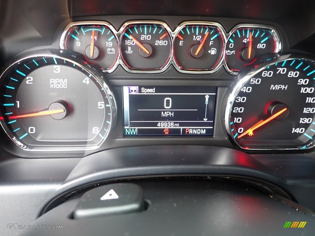 2015 Chevrolet Silverado 1500 LT Double Cab 4x4 Gauges Photo #146594187