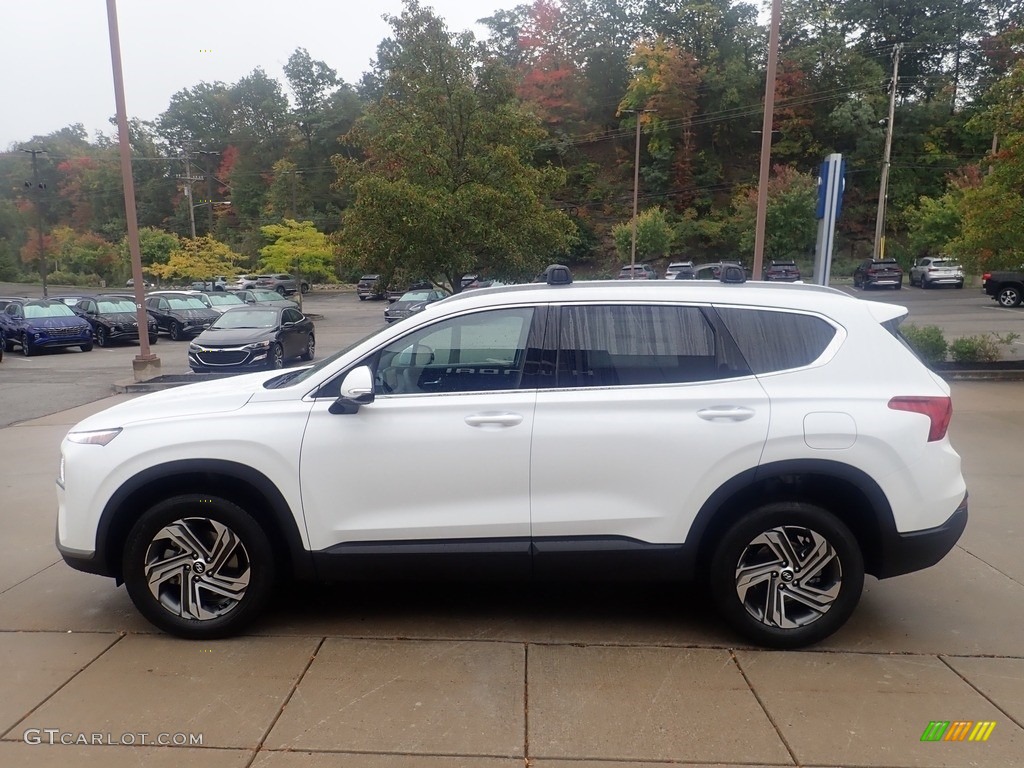 Serenity White Pearl 2023 Hyundai Santa Fe SEL AWD Exterior Photo #146594938