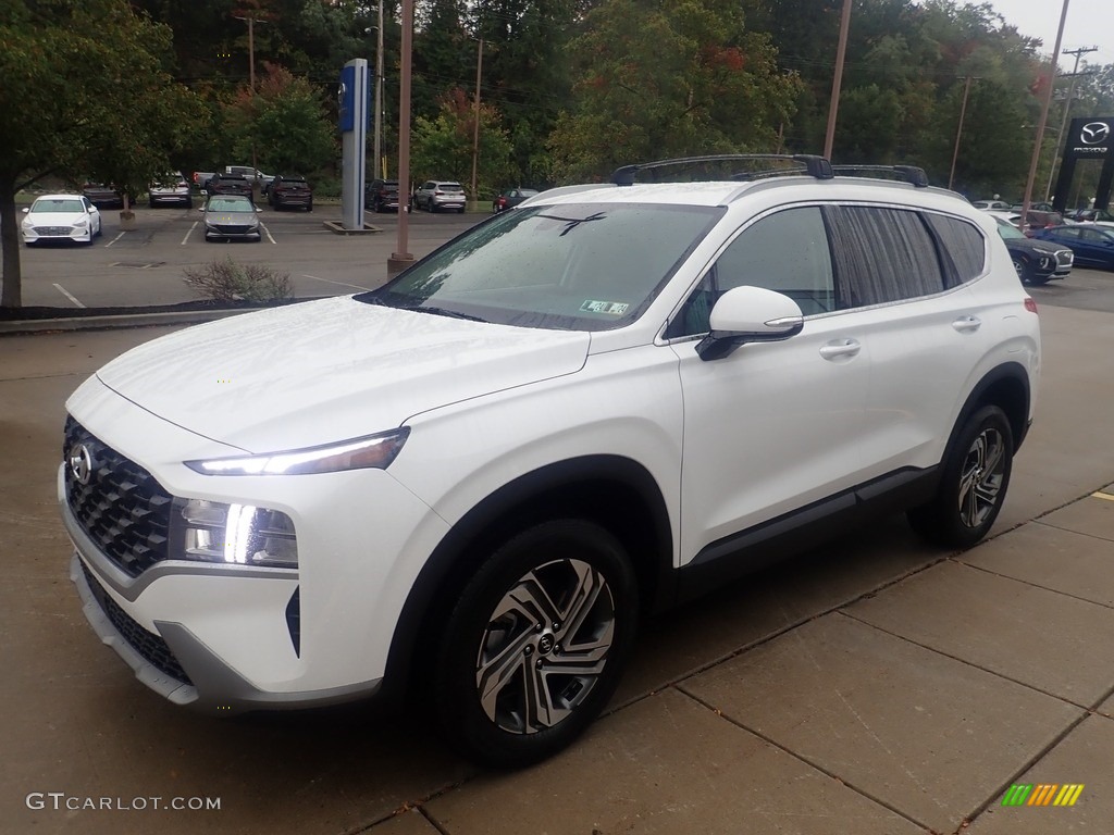 Serenity White Pearl 2023 Hyundai Santa Fe SEL AWD Exterior Photo #146594962