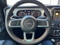 2023 Jeep Gladiator Steel Gray/Global Black Interior Steering Wheel Photo