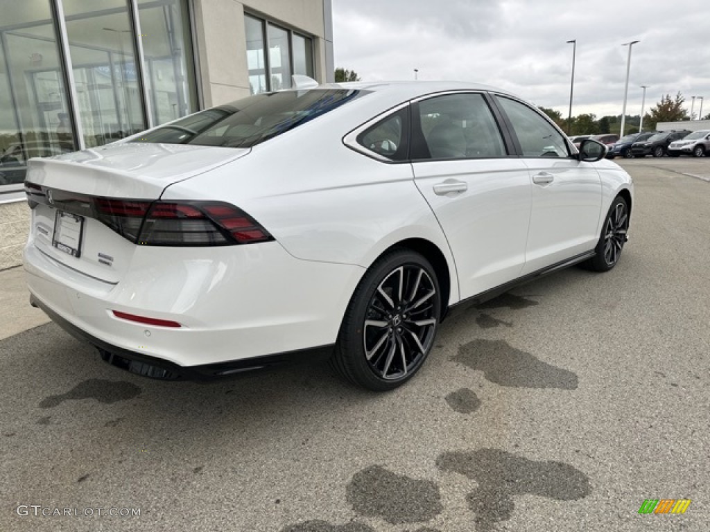 Platinum White Pearl 2023 Honda Accord Touring Hybrid Exterior Photo #146595070