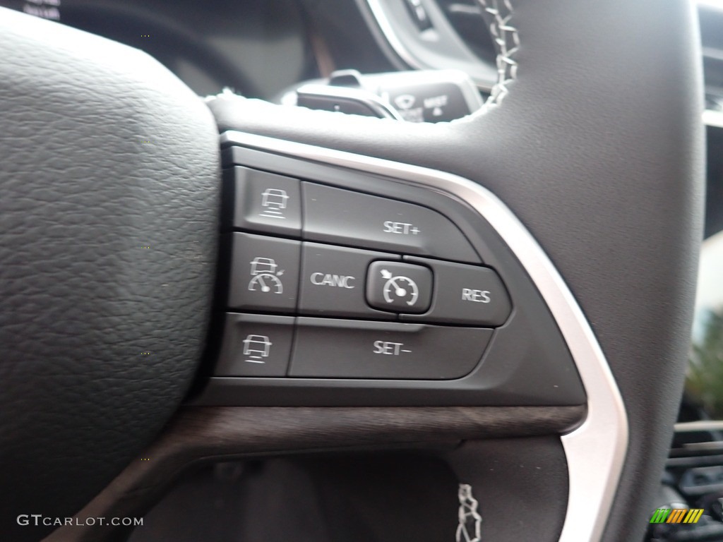 2024 Jeep Grand Cherokee L Limited 4x4 Global Black Steering Wheel Photo #146595080