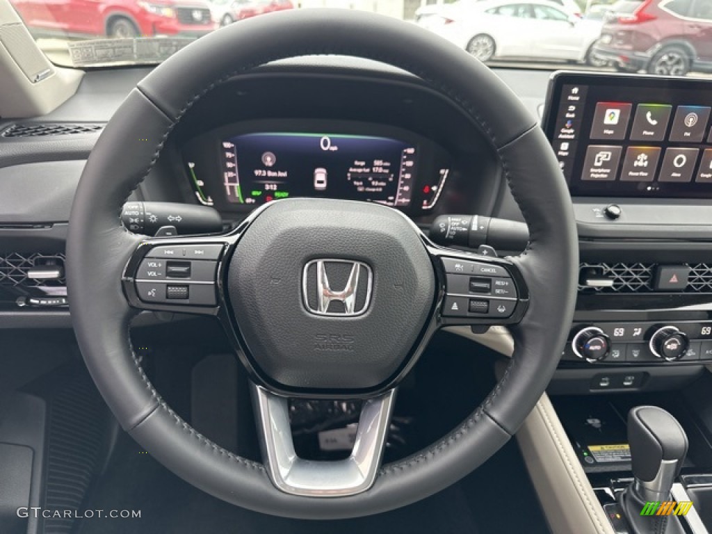 2023 Honda Accord Touring Hybrid Steering Wheel Photos