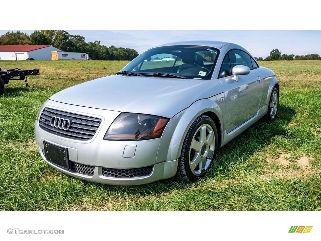 Lake Silver Metallic 2002 Audi TT 1.8T quattro Coupe Exterior Photo #146595089