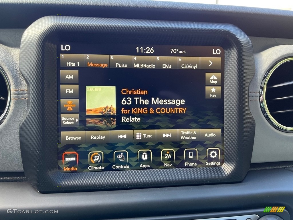 2023 Jeep Gladiator High Altitude 4x4 Audio System Photos