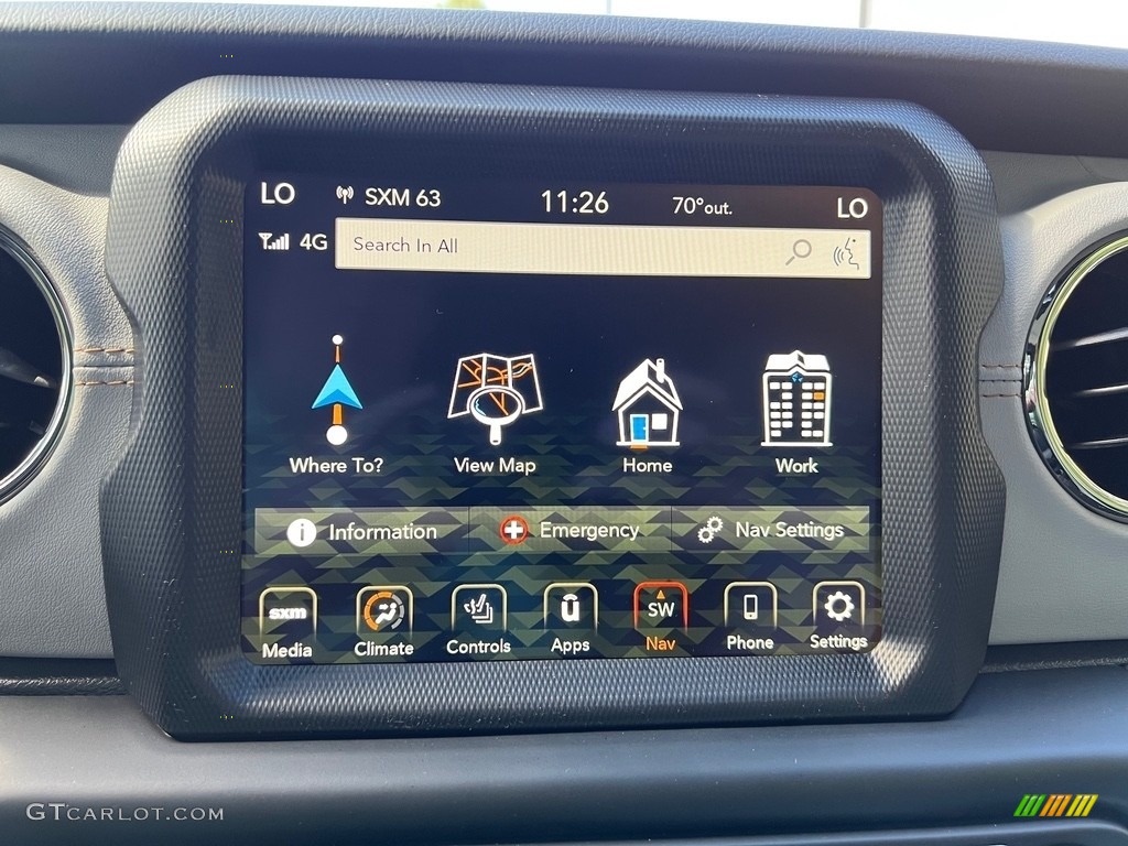 2023 Gladiator High Altitude 4x4 - Black / Steel Gray/Global Black photo #22