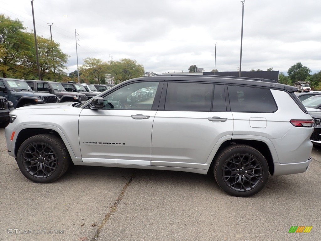 Silver Zynith 2023 Jeep Grand Cherokee L Summit Reserve 4WD Exterior Photo #146595150