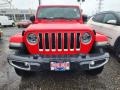2020 Firecracker Red Jeep Wrangler Unlimited Sahara 4x4  photo #2