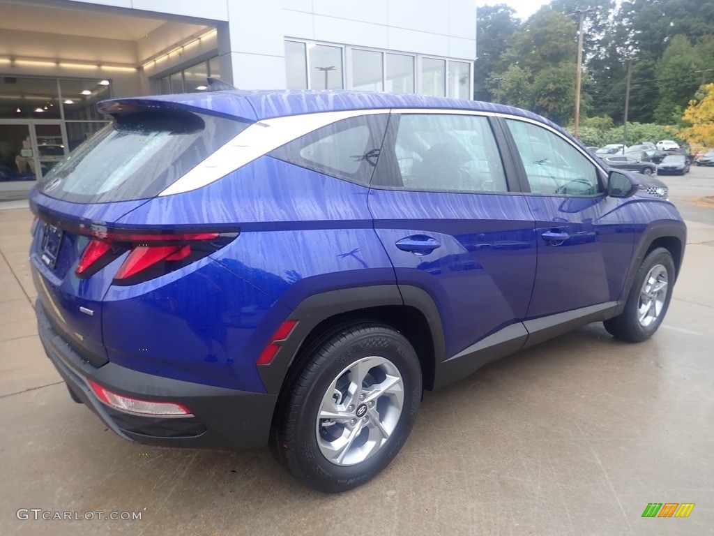 2024 Tucson SE AWD - Intense Blue / Black photo #2