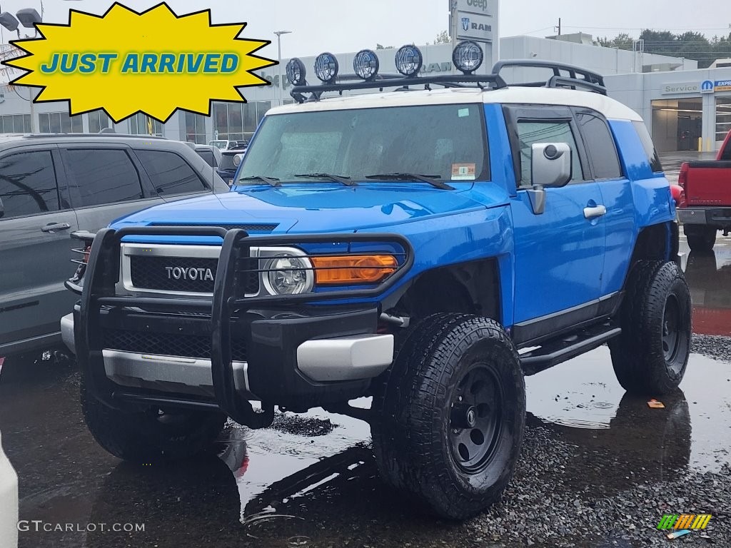 2007 FJ Cruiser 4WD - Voodoo Blue / Dark Charcoal photo #1