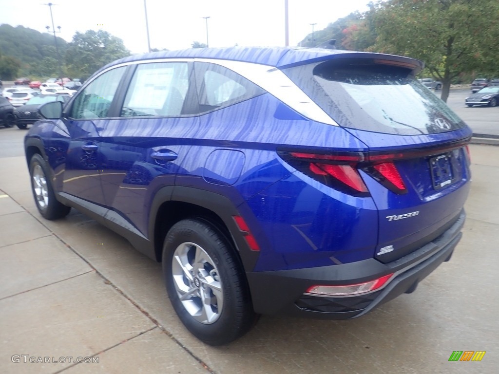 2024 Tucson SE AWD - Intense Blue / Black photo #5