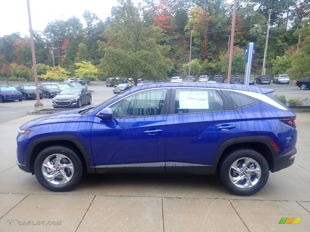 2024 Tucson SE AWD - Intense Blue / Black photo #6