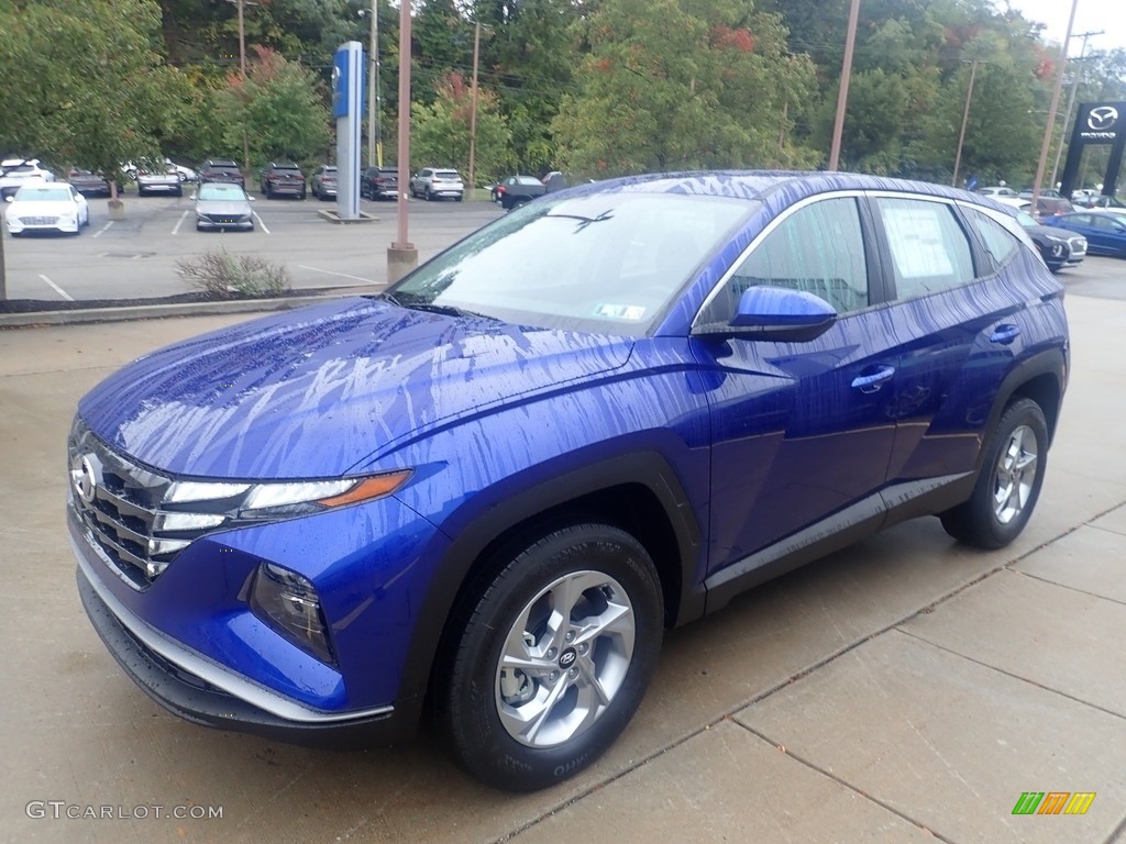 2024 Tucson SE AWD - Intense Blue / Black photo #7