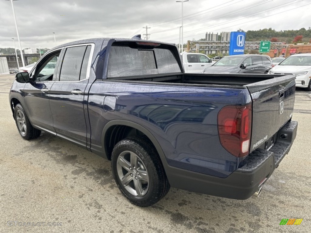 2023 Ridgeline RTL-E AWD - Obsidian Blue Pearl / Gray photo #2