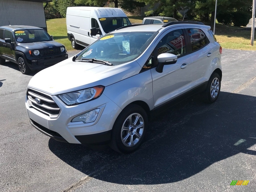 2020 EcoSport SE - Moondust Silver Metallic / Ebony Black photo #2