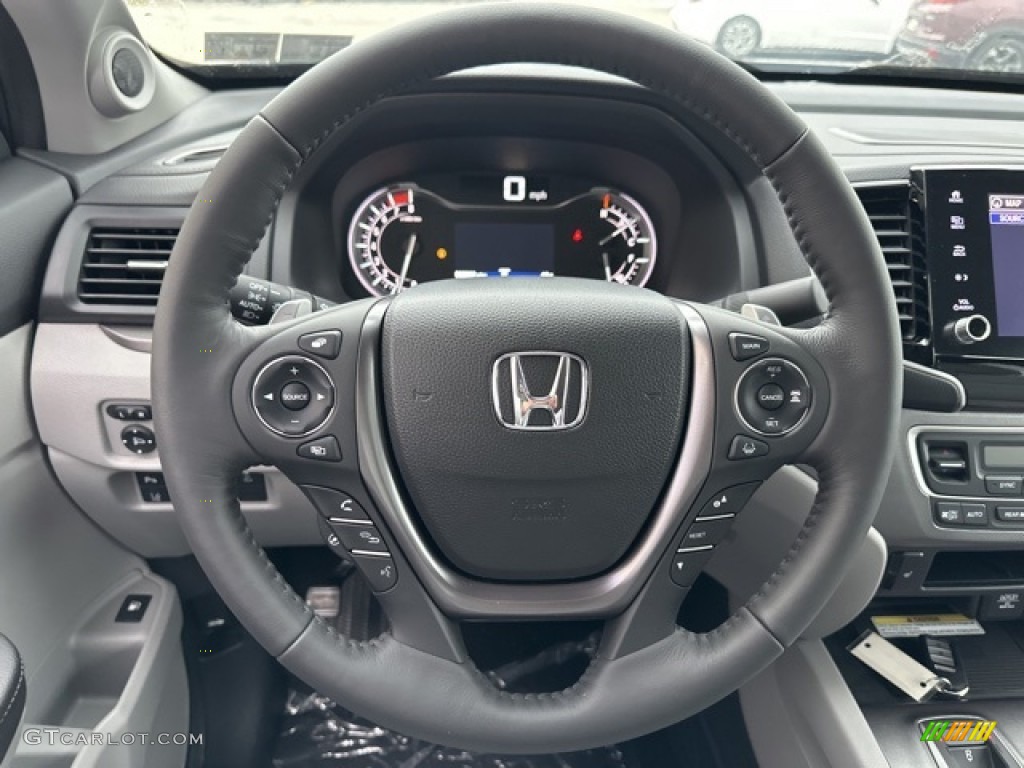 2023 Ridgeline RTL-E AWD - Obsidian Blue Pearl / Gray photo #10