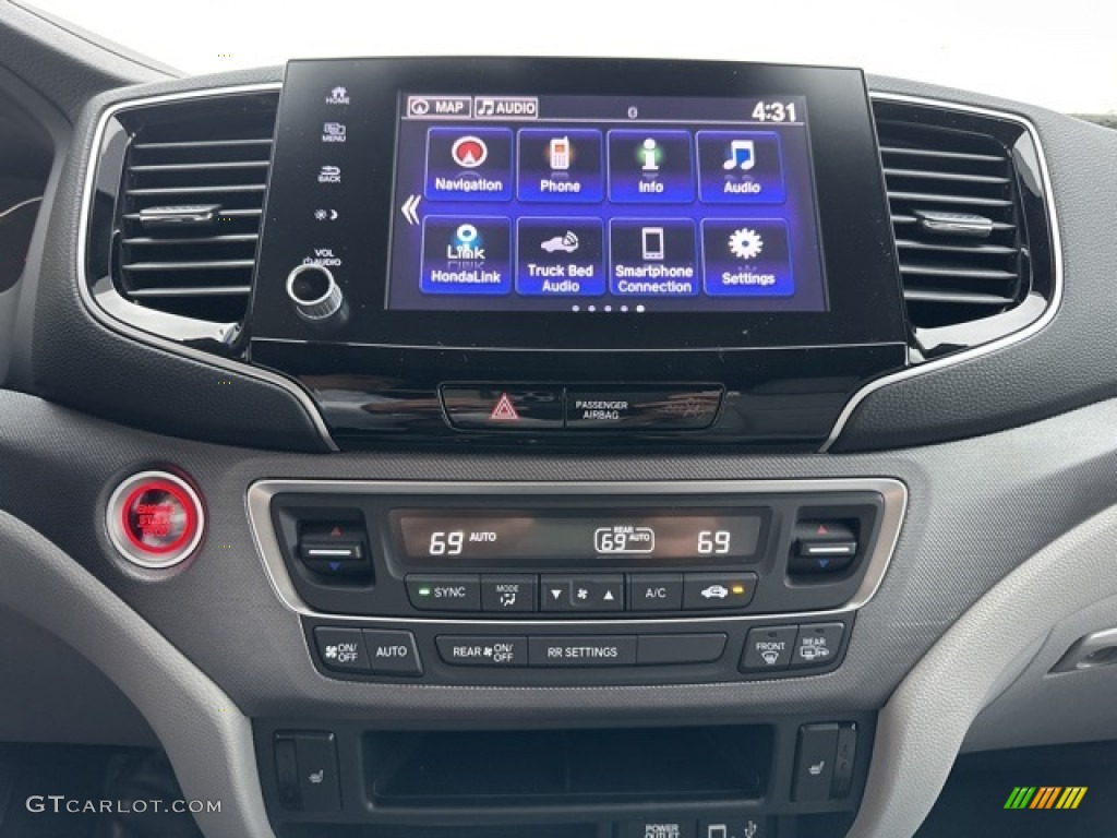 2023 Ridgeline RTL-E AWD - Obsidian Blue Pearl / Gray photo #12