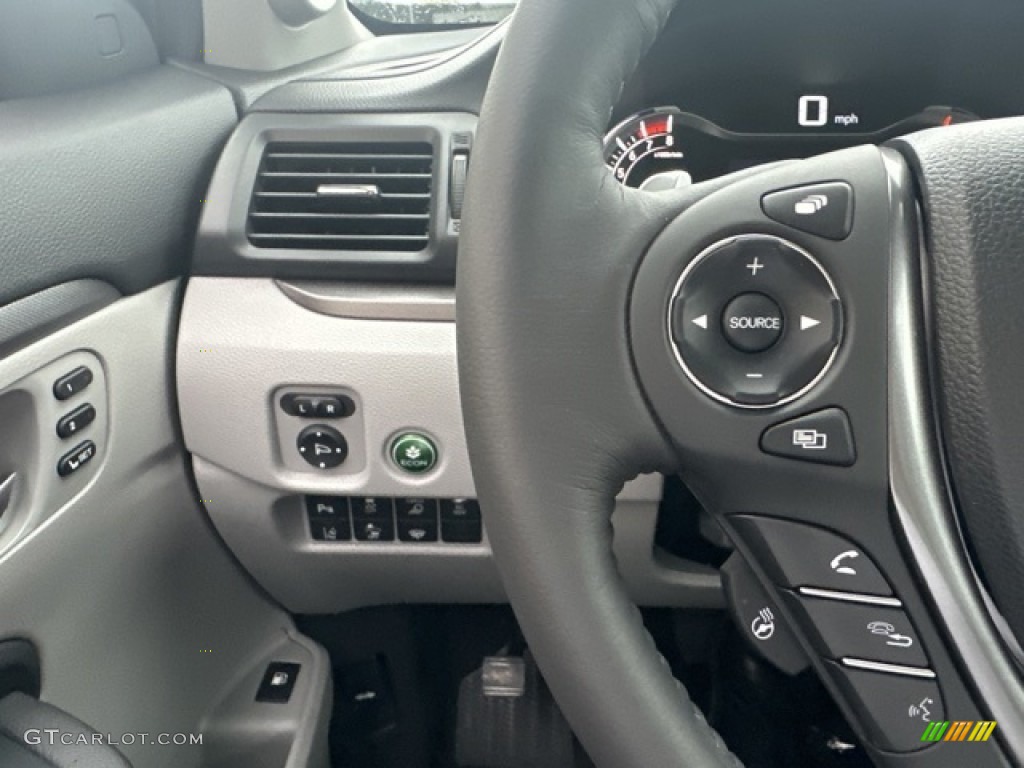 2023 Ridgeline RTL-E AWD - Obsidian Blue Pearl / Gray photo #16