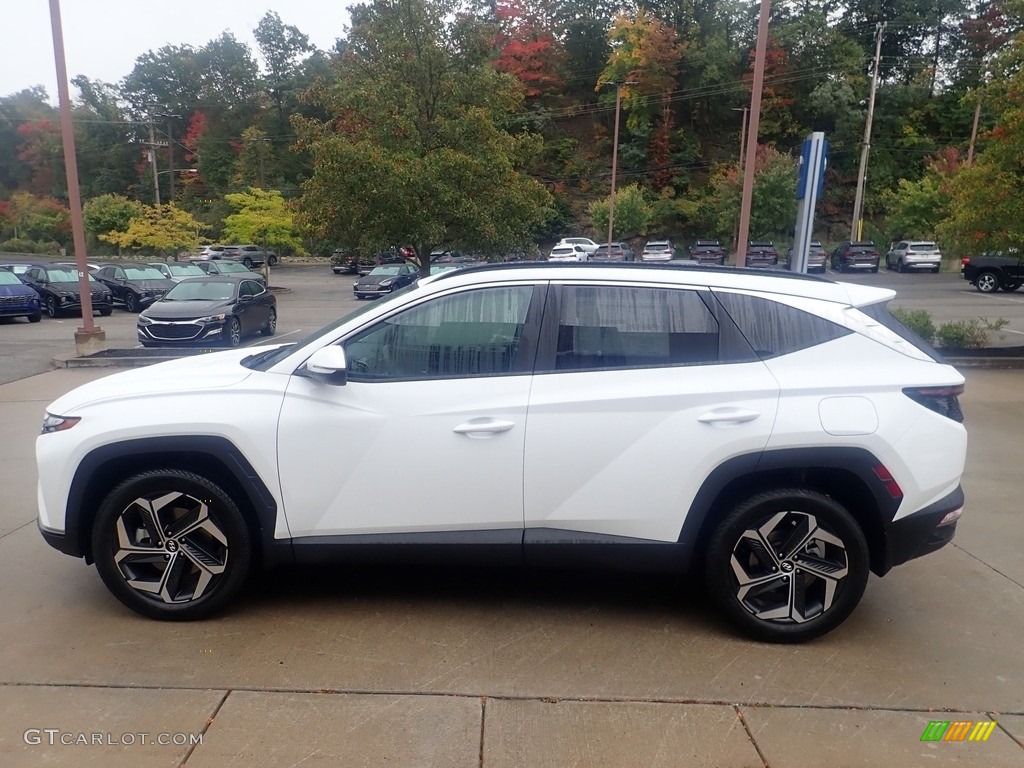 Serenity White Pearl 2024 Hyundai Tucson SEL AWD Exterior Photo #146595786