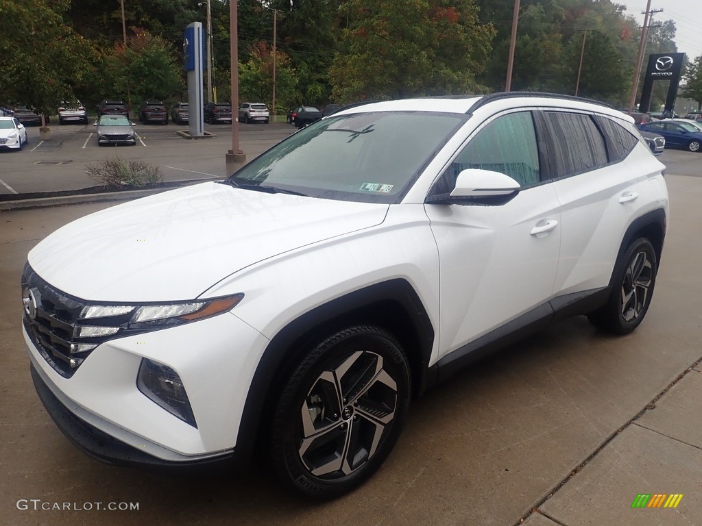 Serenity White Pearl 2024 Hyundai Tucson SEL AWD Exterior Photo #146595803