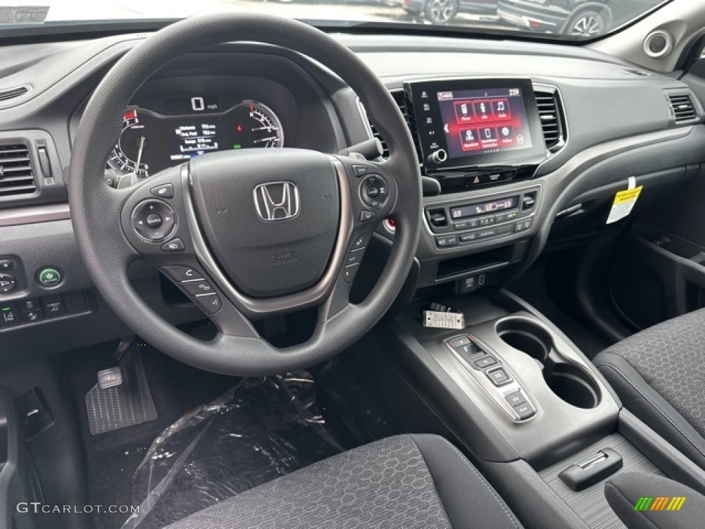 2023 Honda Ridgeline Sport AWD Black Dashboard Photo #146596060