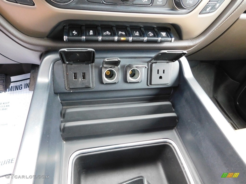 2018 Sierra 2500HD Denali Crew Cab 4x4 - White Frost Tricoat / Cocoa/­Dune photo #48