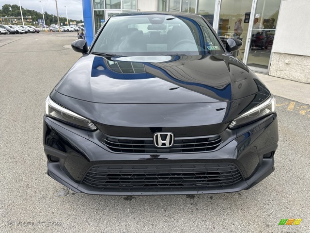 2024 Civic Sport Sedan - Crystal Black Pearl / Black photo #6
