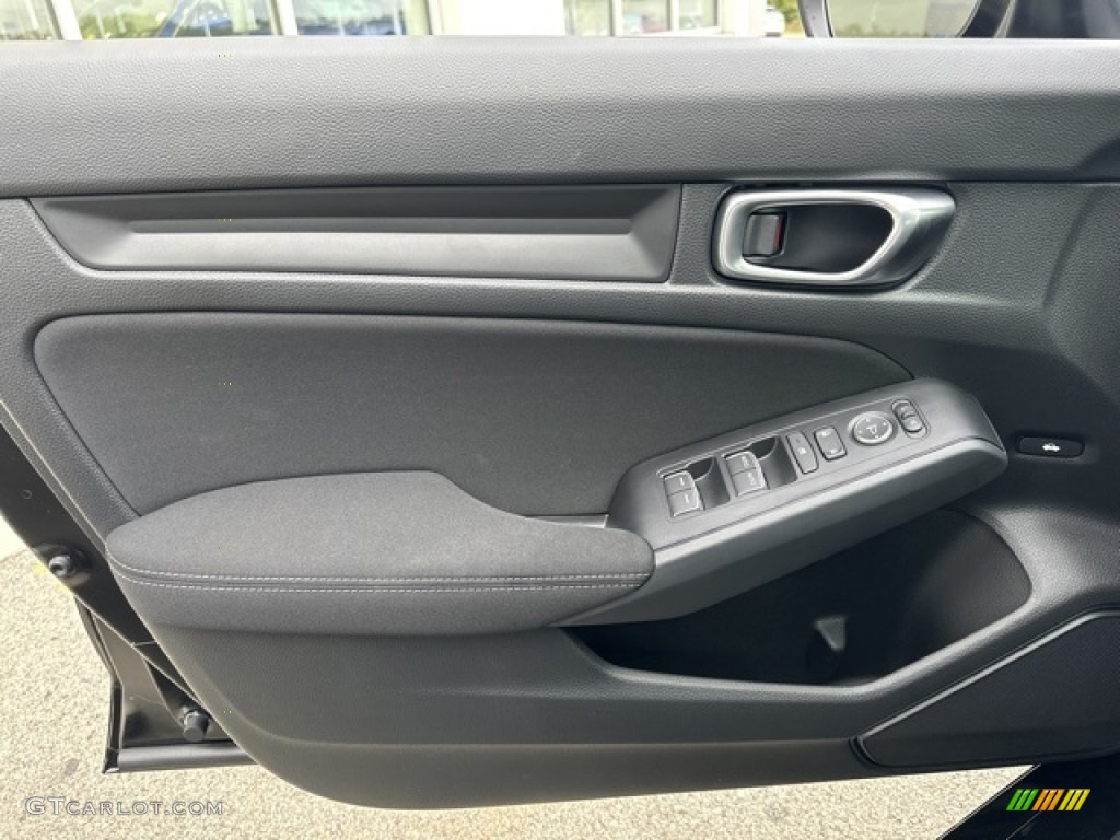 2024 Honda Civic Sport Sedan Black Door Panel Photo #146596850