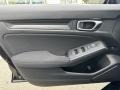 Black 2024 Honda Civic Sport Sedan Door Panel
