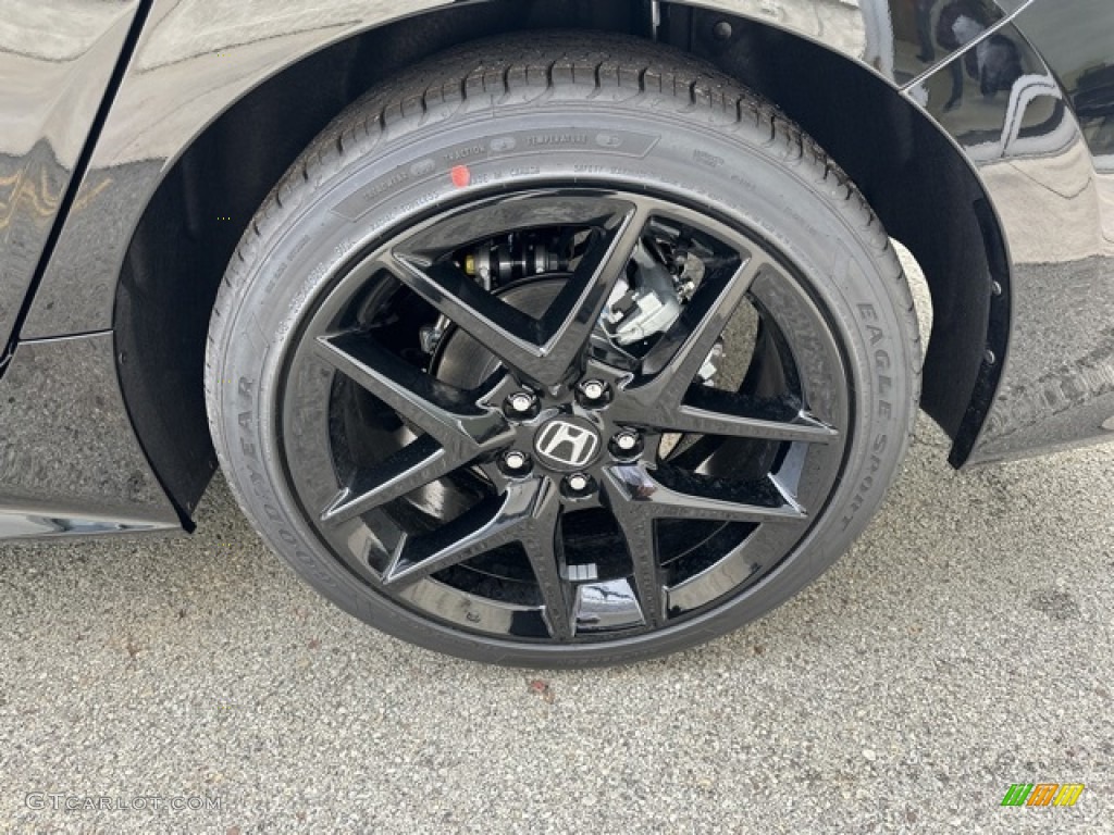 2024 Civic Sport Sedan - Crystal Black Pearl / Black photo #22
