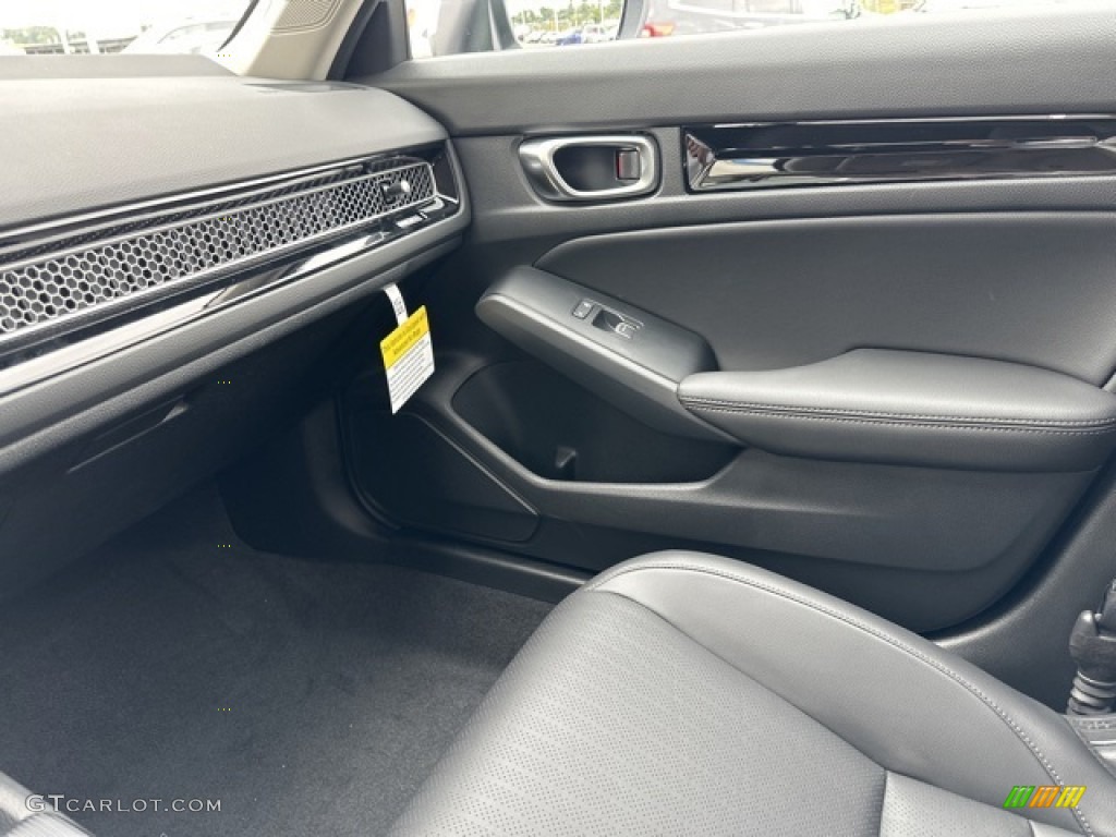 2024 Honda Civic EX-L Hatchback Black Door Panel Photo #146596964