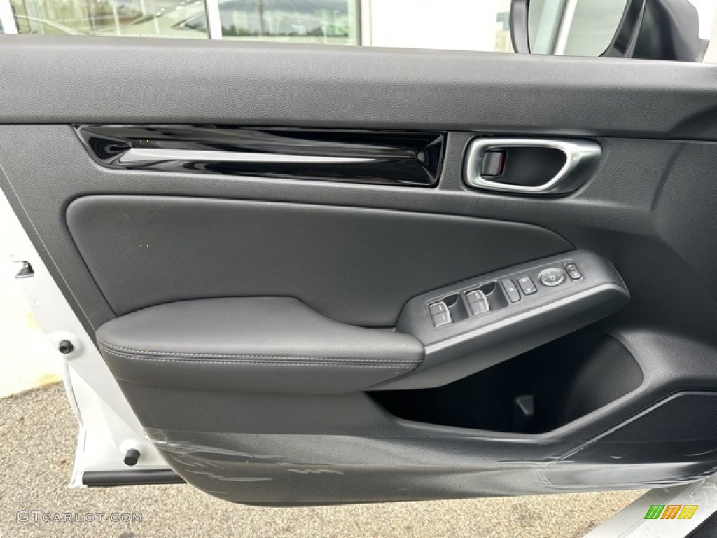 2024 Honda Civic EX-L Hatchback Black Door Panel Photo #146596988