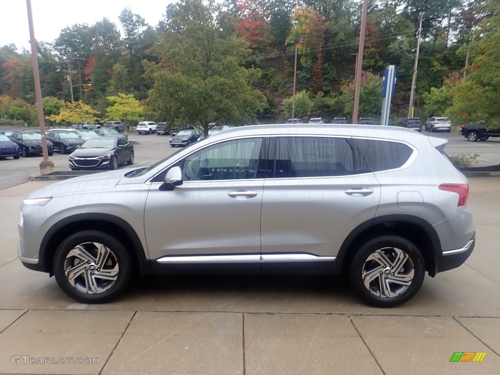 2023 Santa Fe SEL AWD - Shimmering Silver Pearl / Black photo #6