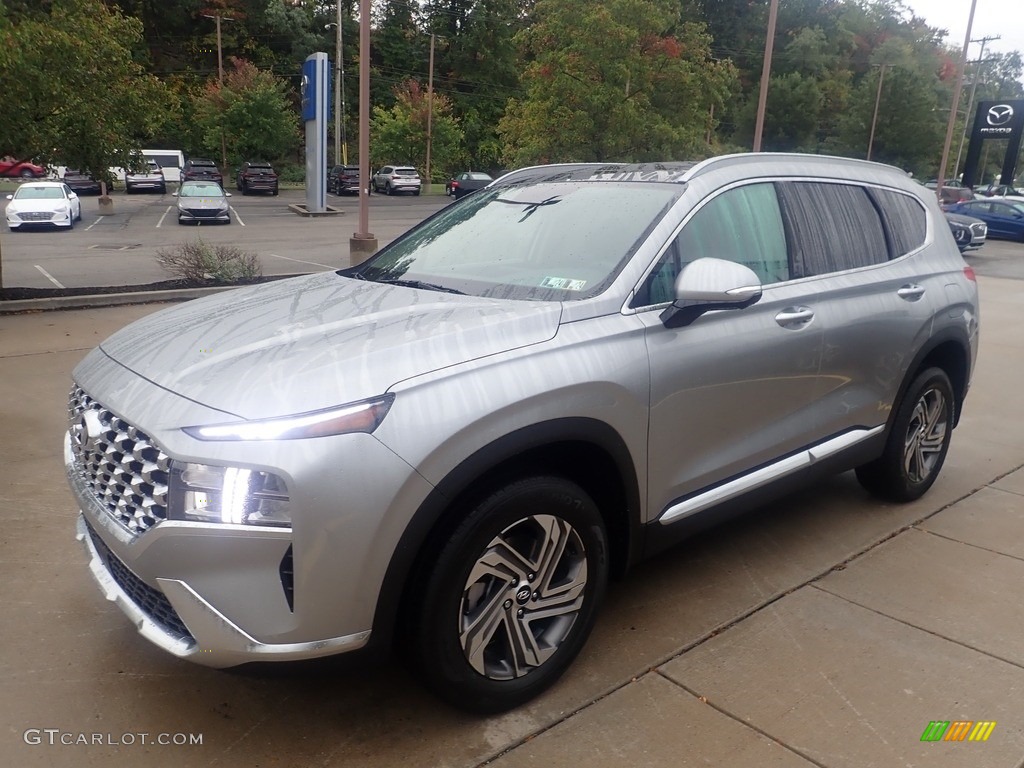 Shimmering Silver Pearl 2023 Hyundai Santa Fe SEL AWD Exterior Photo #146597081