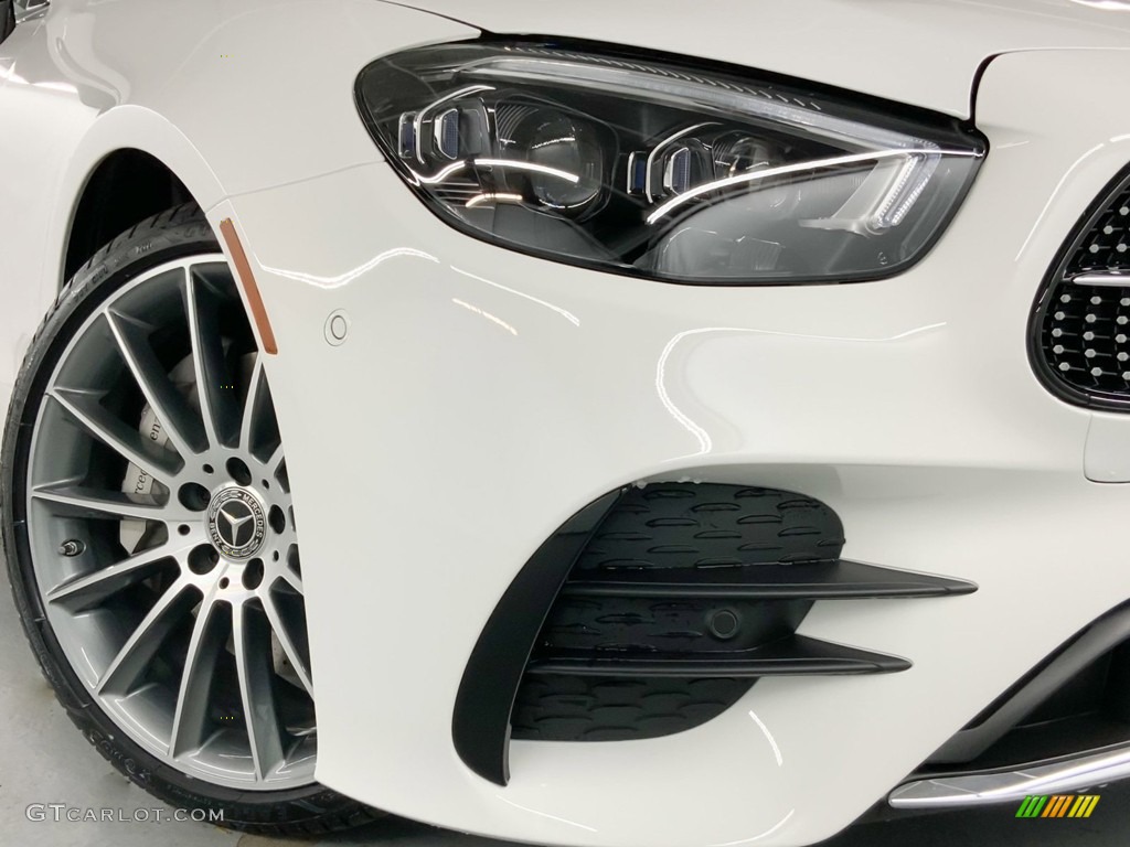 2023 E 450 Coupe - Polar White / Saddle Brown/Black photo #3