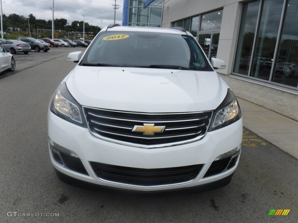 2017 Traverse LT AWD - Summit White / Ebony photo #4