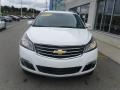 2017 Summit White Chevrolet Traverse LT AWD  photo #4