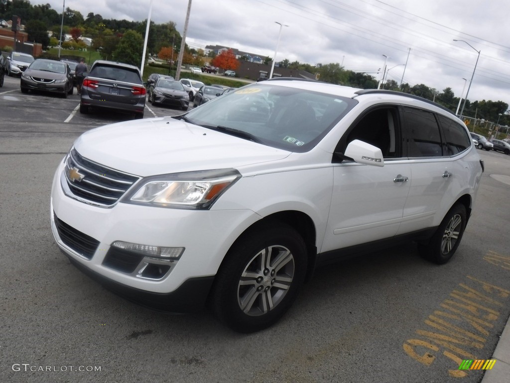 2017 Traverse LT AWD - Summit White / Ebony photo #5