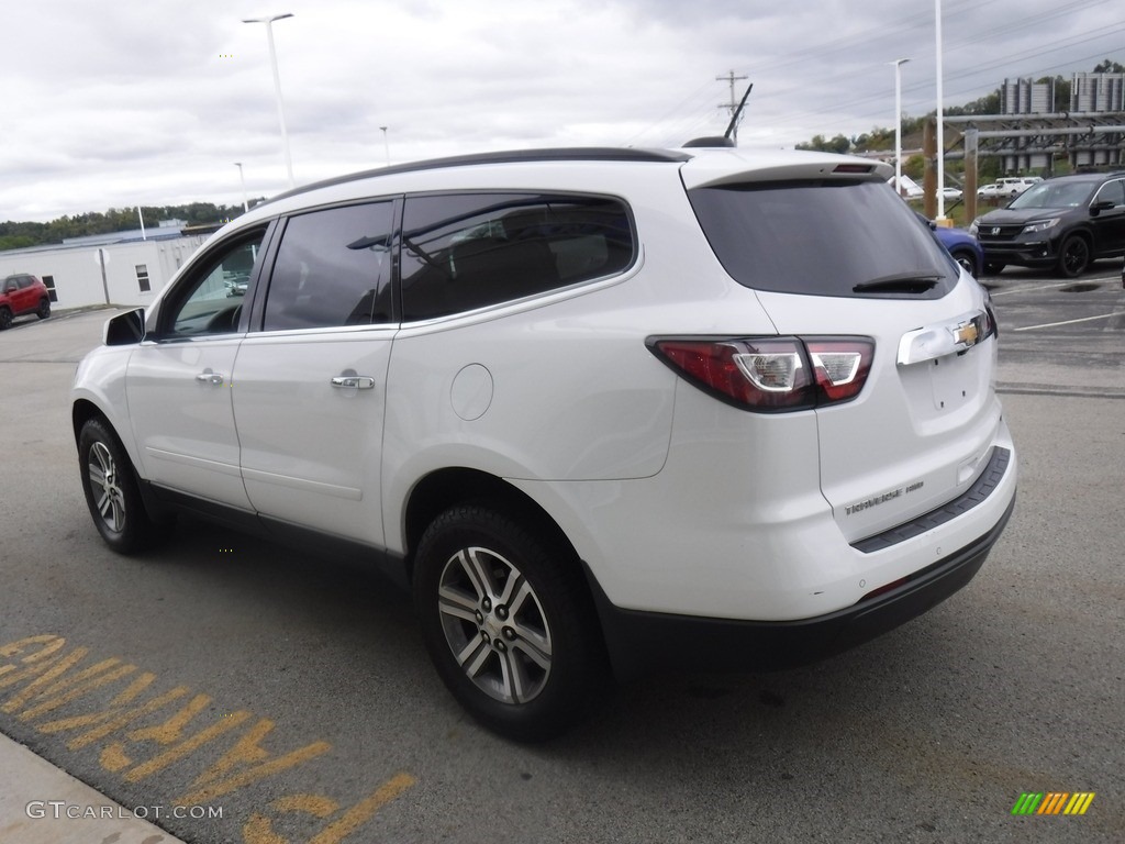 2017 Traverse LT AWD - Summit White / Ebony photo #7