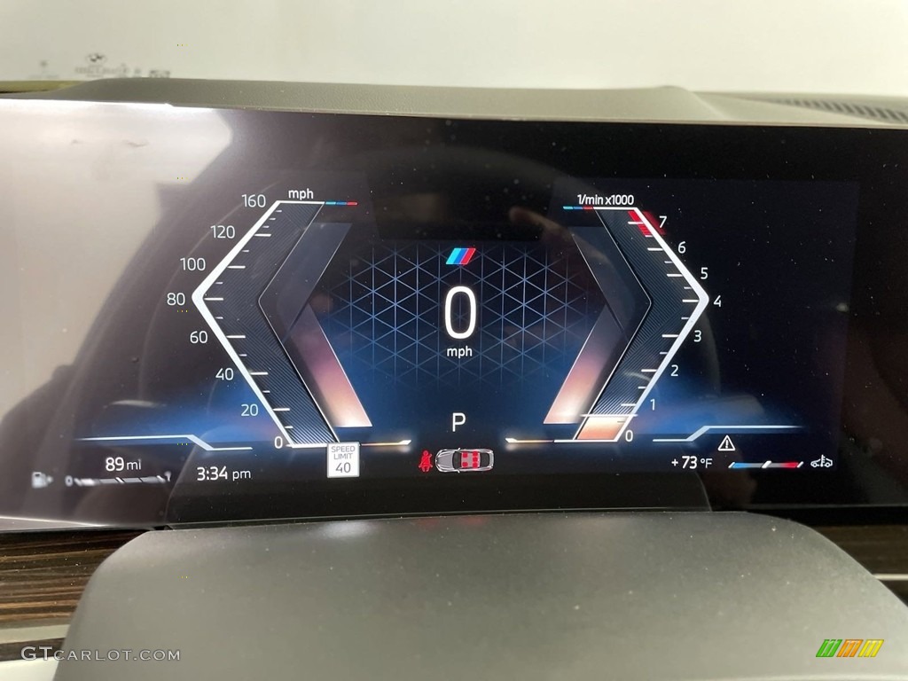 2024 BMW X6 xDrive40i Gauges Photos