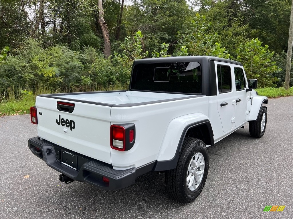 Bright White 2023 Jeep Gladiator Sport 4x4 Exterior Photo #146597918